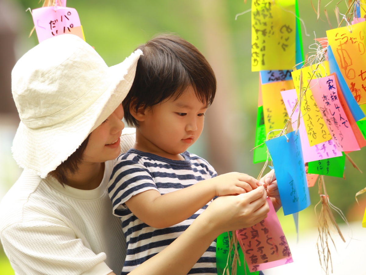 七夕飾り作り